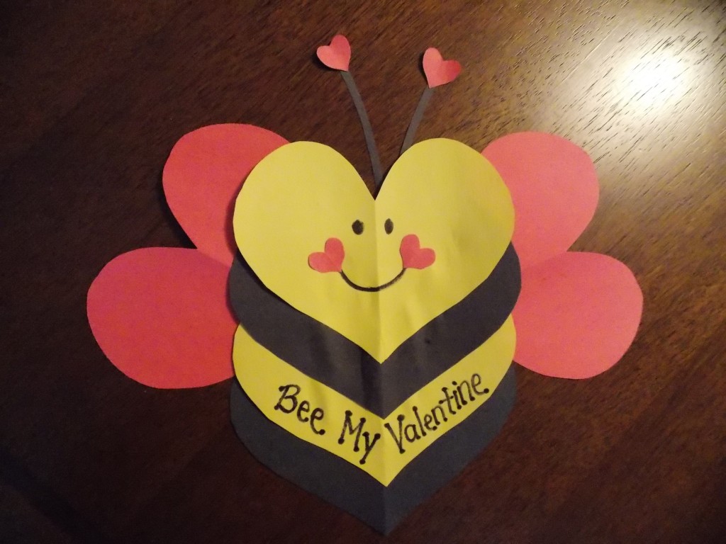 Bee My Valentine: Craft Idea for Kids - Math in the Middle