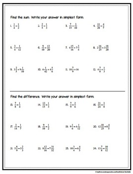 6th Grade Math Review Packet | End of Year - Math in the Middle