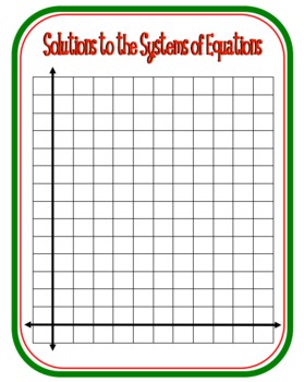 Seasonal Systems of Equations Word Problems | Freebies - Math in the Middle