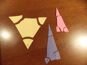 triangles cut