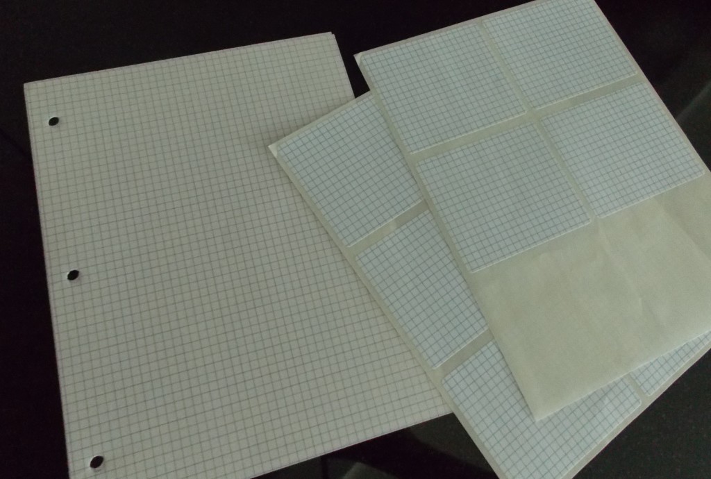 Math in the Middle Blog| Stick-on Graph Paper 