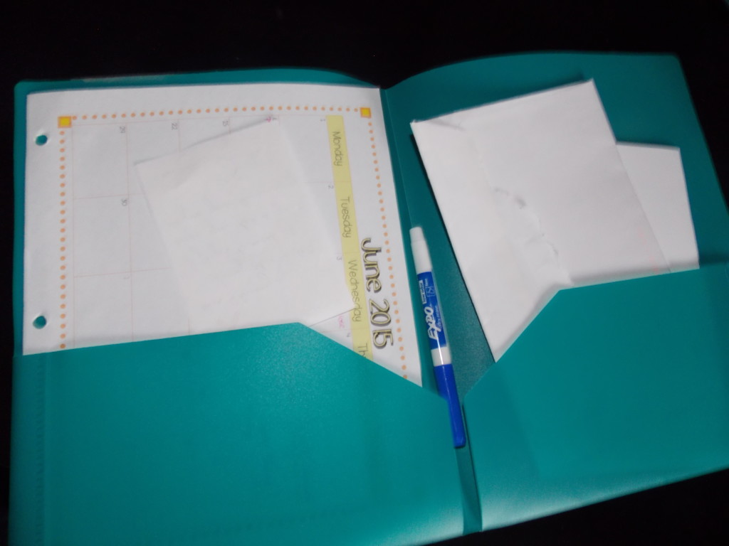 Organized Dismissal Folder Dry Erase Changes| Math in the Middle Blog