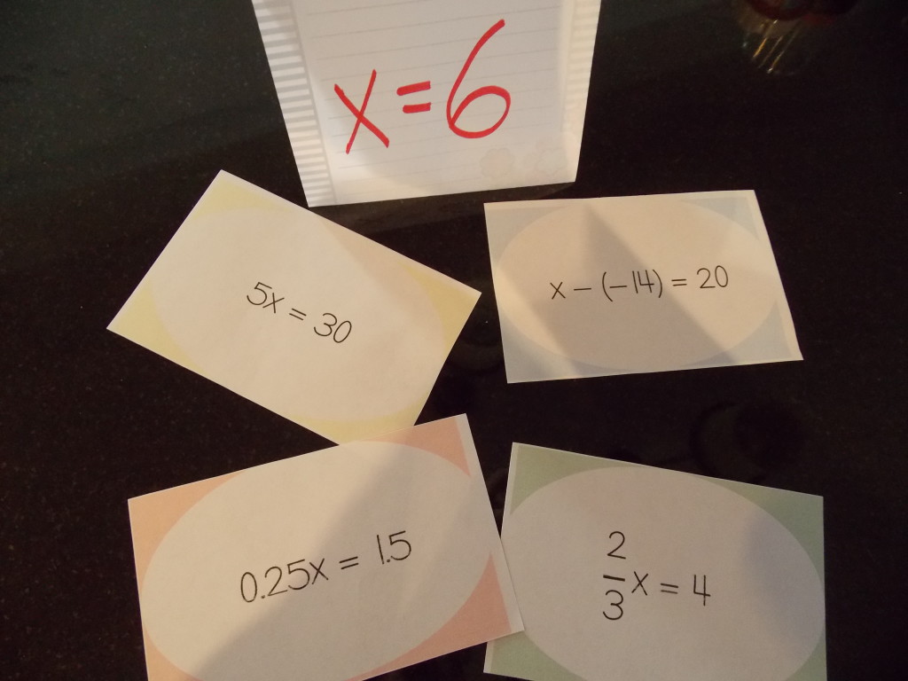 math-in-the-middle.com|matching task cards for grouping pic1